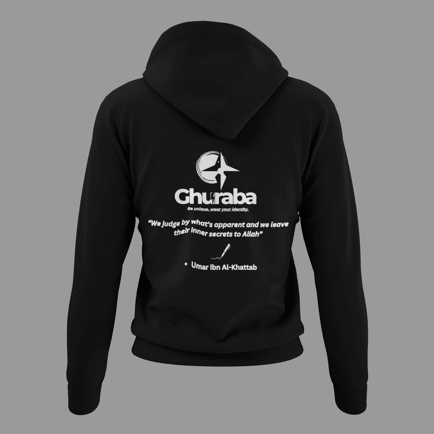 Ghuraba™ Quote by Umar Ibn Al-Khattab - Hoodie Unisex